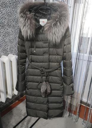 Пальто зимнее на холлофайбере