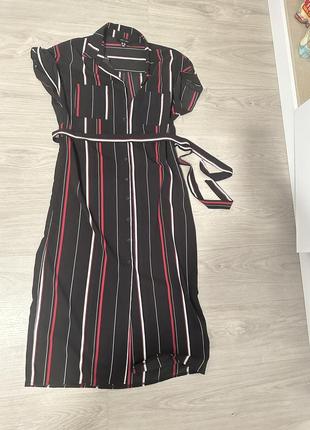 Платье new look с поясом на пуговицах