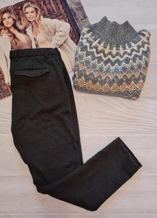 Стильные, теплые, хлопковые женские брюки authentic garments.