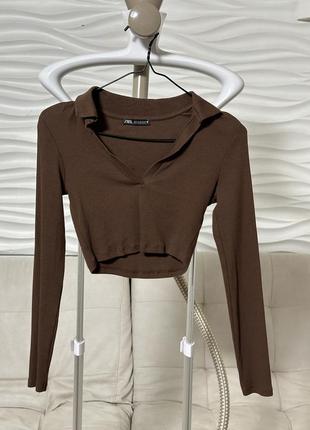 Вкорочена кофта zara