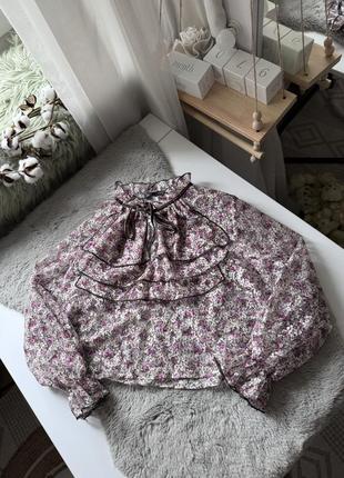 Блуза блузка zara женская s 36