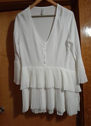 Большой размер, праздничная шикарная блузка, американского бренда, мамиsu"