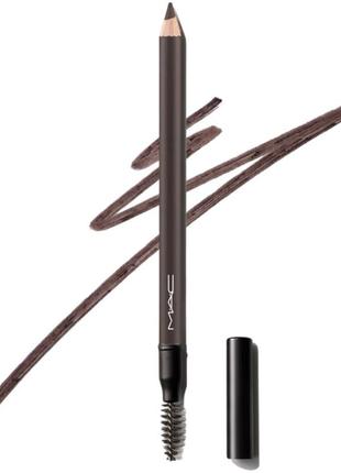 Карандаш для бровей с пудровым финишем m.a.c. veluxe brow liner velvetstone без коробки 1.19 г