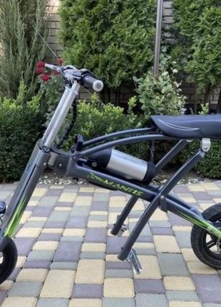 Продажа дитячого електроскутер like bike mantis ( grey)