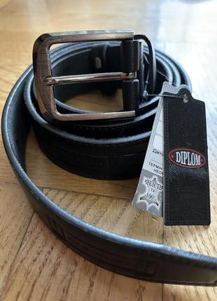 Мужской ремень кожаный