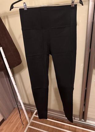 Зимние леггинсы на меху с утяжкой s, m, l,xl1 фото