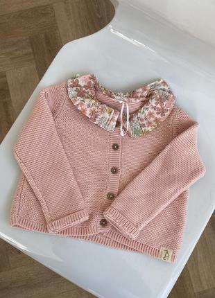 Вʼязана кофтинка на дівчинку
