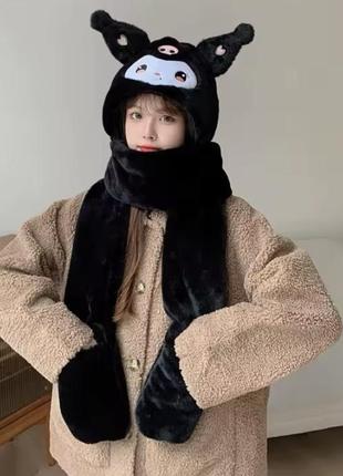 Шапка шарф куроми