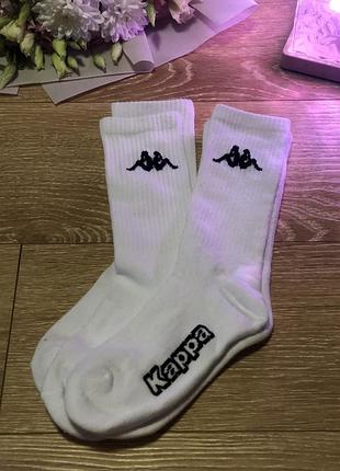 Хлопковые носки kappa унисекс