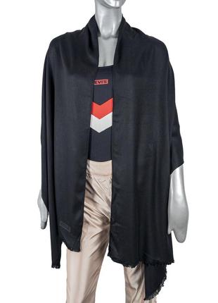 Moschino большой черный шарф платок шаль (оригинал) 190х56см.2 фото