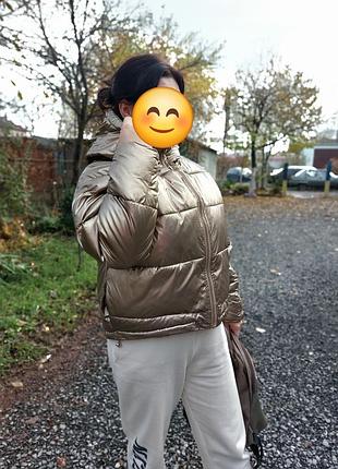 Курточка пуховик укокорчена