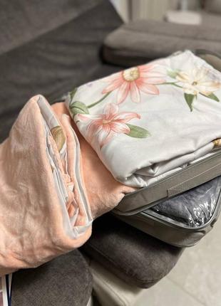 Роскошное велюрово - байковое постельное белье, рай