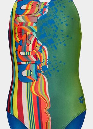 Купальник для дівчат arena palette swimsuit swim pro back