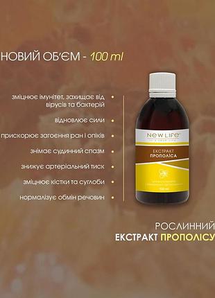 Экстракт прополиса 100 мл - природное противовоспалительное, противовирусное средство