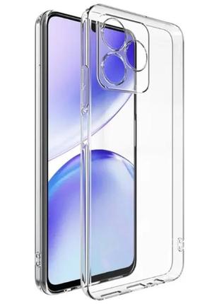 Tpu чохол epic transparent 1,5mm full camera для realme note 50 5g