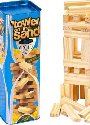 Настольная игра джанга с кинетическим песком vega 7903dt на укр. языке