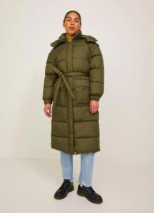 Якісне тепле зимове стьобане пальто від jack&jones, jjxx, розмір l-xl