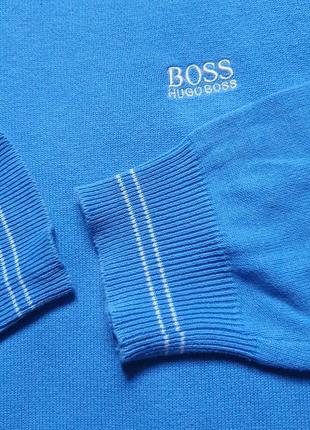 Классный хлопковый свитер hugo boss