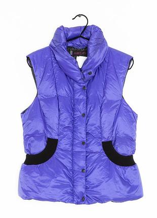 Жіноча пухова жилетка з натуральним наповнювачем