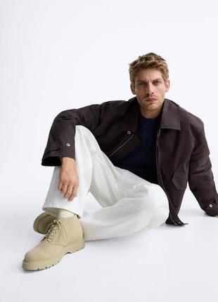 Ботинки мужские zara