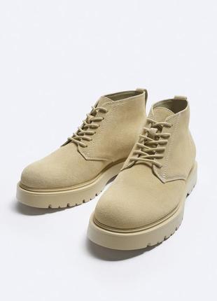 Ботинки мужские zara