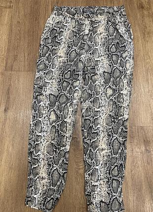 Легкие брюки, натуральная ткань