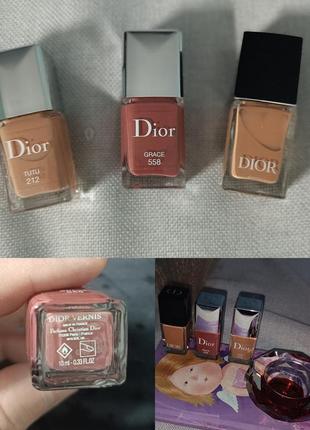 Лак для ногтей dior vernis франция