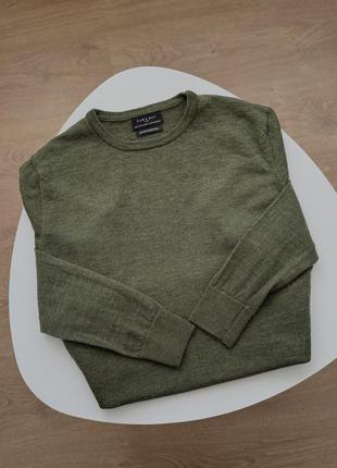 Шерстяной свитер zara s m