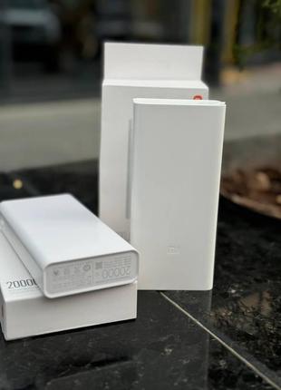 Аккумулятор повербанк xiaomi mi power bank 2 20000 mah, usb type-c, pb3018zm с быстрой зарядкой