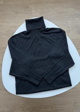 Шерстяной гольф свитер zara s m