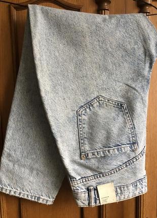 Джинсы синие (мом)