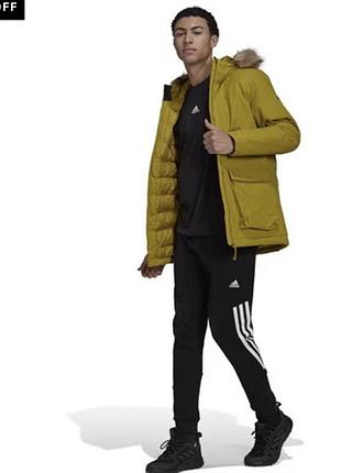 Adidas utilitas hooded parka pulse olive куртка зимова пуховик оригінал парка