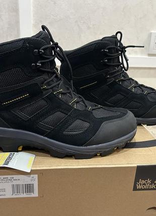 Jack wolfskin трекинговые ботинки vojo 3 texapore черные р 47 (29.3см)