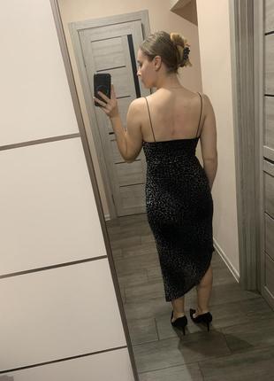 Сукня  на бретелях topshop з анімалістичним принтом7 фото