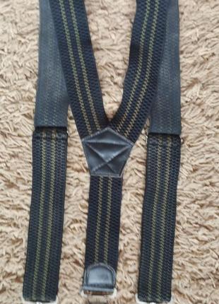 Подтяжки под пуговицы и на зажимах