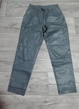 Брюки женские из натуральной кожи