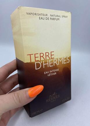 Парфуми hermes terre d'hermes eau intense vetiver (гермес терре інтенс ветивер)100 мл