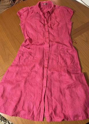 Льняне плаття халат george collections