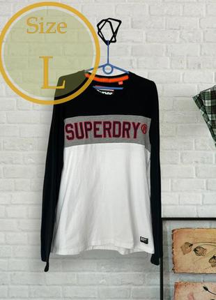 Мужской логслив superdry, (р. l)