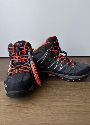 Детские демисезонные ботинки для мальчика/девочки cmp kids rigel mid trekking shoe w
