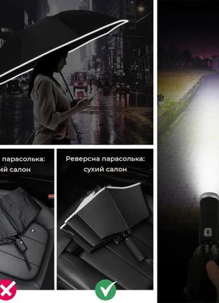 Зонт xiaomi с фонариком.
