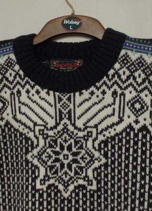 Свитер толстая шерсть очень теплый 'devold 1853' 50-54р