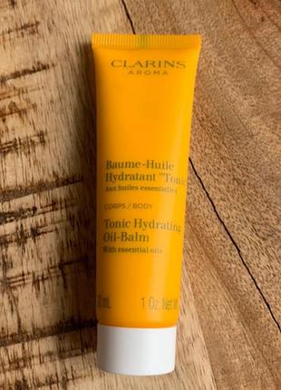 Бальзам для тіла clarins aroma tonic hydrating oil-balm 30 мл