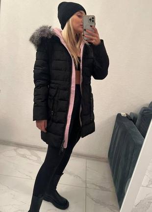 Куртка с мехом песца
