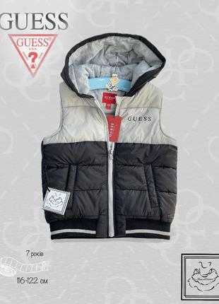 Дутая жилетка guess 7 лет
