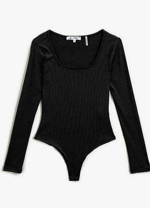 Боди в рубчик