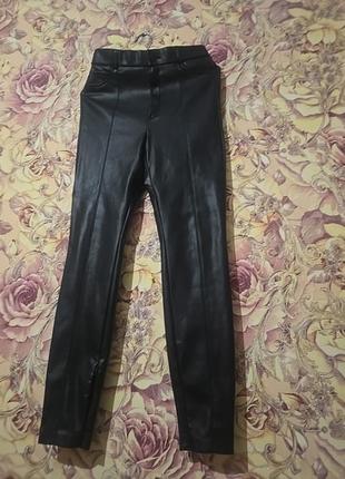 Брюки/леггинсы zara на теплом флисе