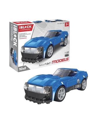 Конструктор iblock мульти models 10 в 1 208 деталей pl-920-29
