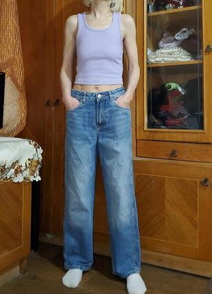 Джинсы h&m baggy багги skater