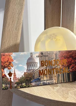 Палетка теней для век essence bonjour montreal eyeshadow palette